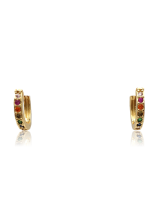 Pendientes Aro Multicolor