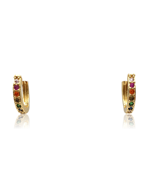 Pendientes Aro Multicolor