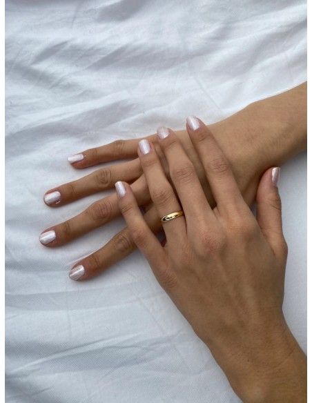 Alianza de Matrimonio Clasica en Oro 18k