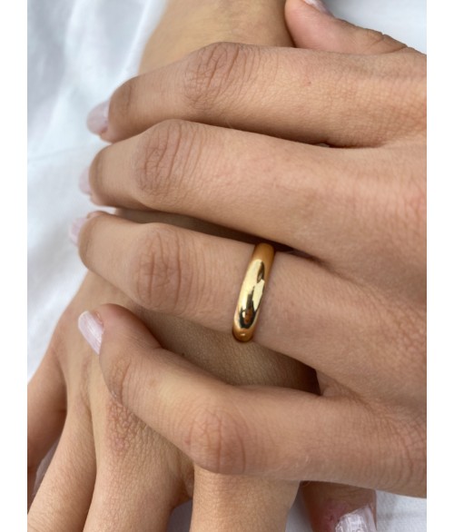 Alianza de Matrimonio Clasica en Oro 18k