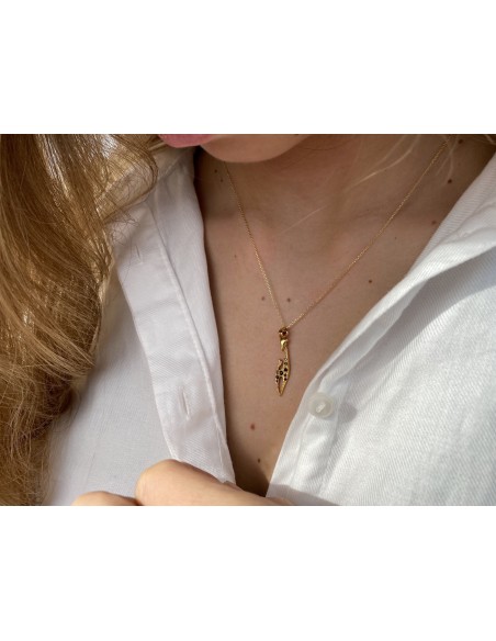 Colgante Jirafa de Oro Amarillo 18k