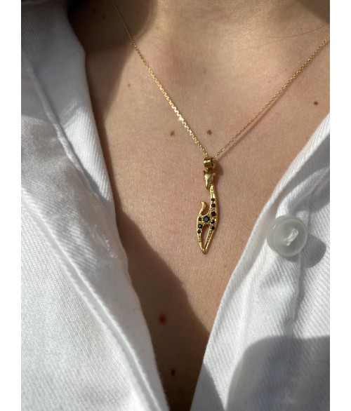 Colgante Jirafa de Oro Amarillo 18k