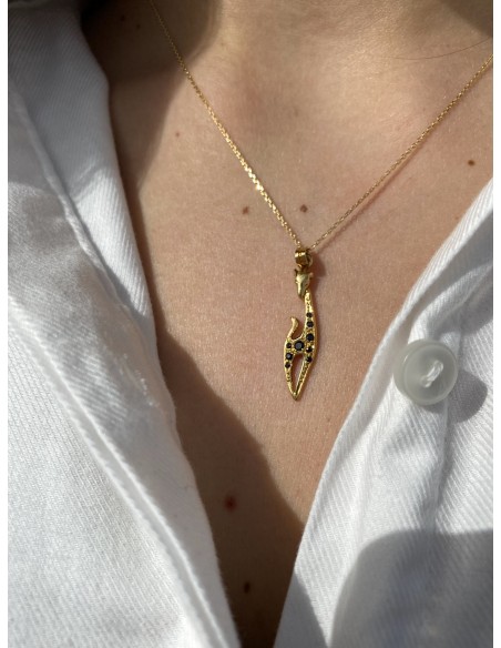 Colgante Jirafa de Oro Amarillo 18k