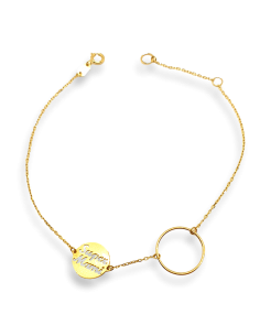 Pulsera SuperMami en Oro 18k
