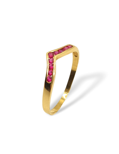Anillo de Oro 18k con...