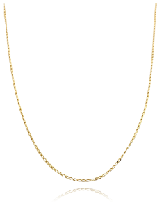 Cadena de Oro 18k Barbada