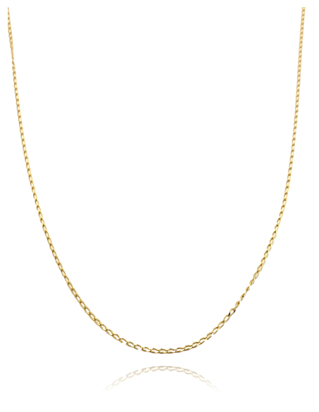Cadena de Oro 18k Barbada