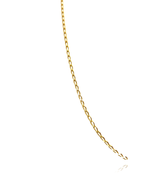 Cadena de Oro 18k Barbada