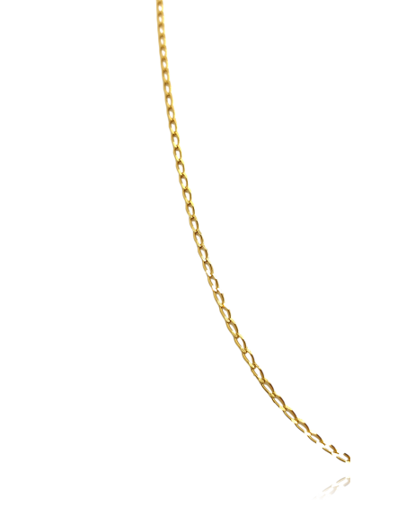 Cadena de Oro 18k Barbada