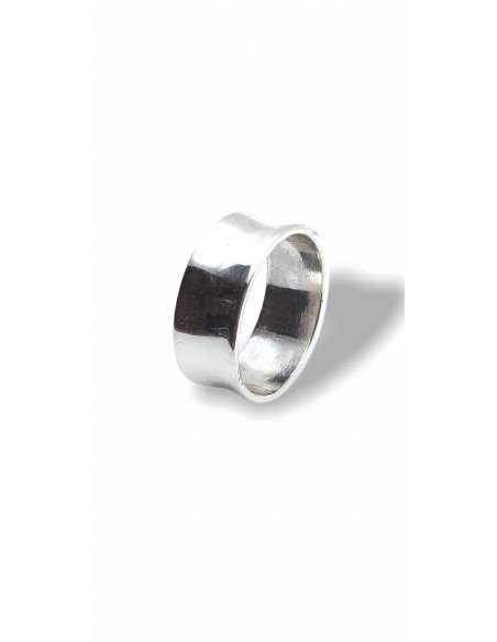 Anillo de Plata Curvo