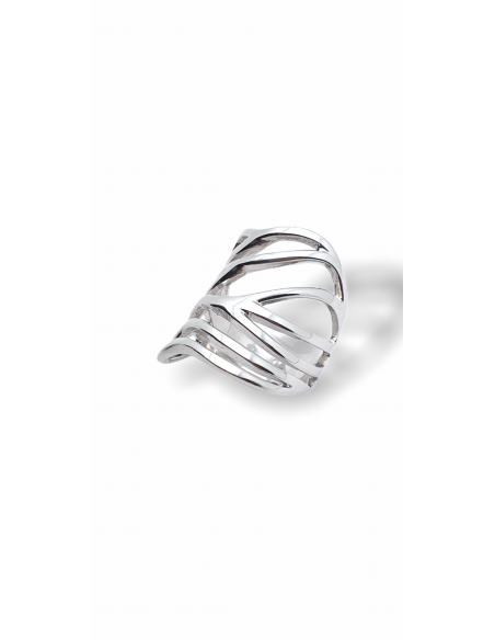 Anillo de Plata Olas