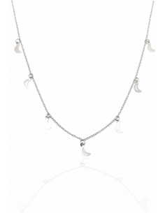 Collar de Plata Lunas