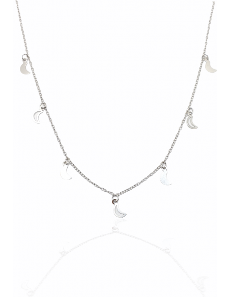 Collar de Plata Lunas