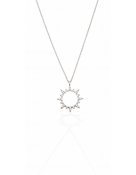 Colgante Sol de Plata