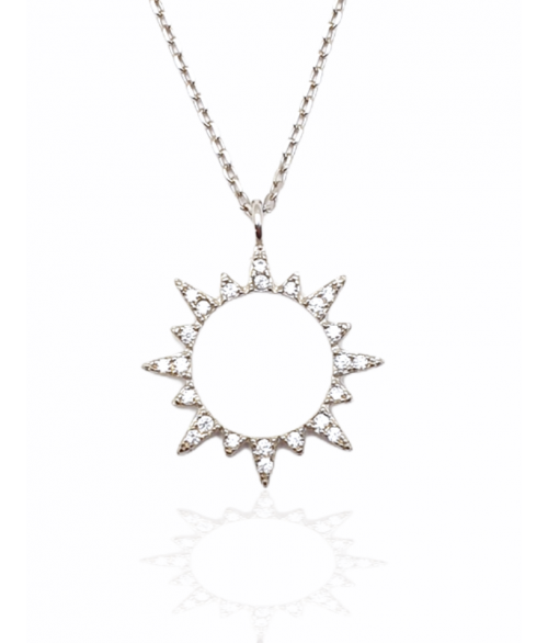 Colgante Sol de Plata