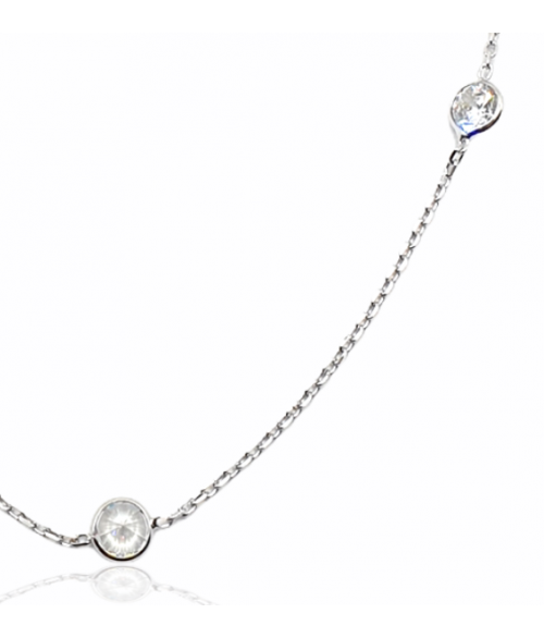 Collar con Piedras Circonitas