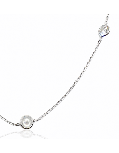Collar con Piedras Circonitas