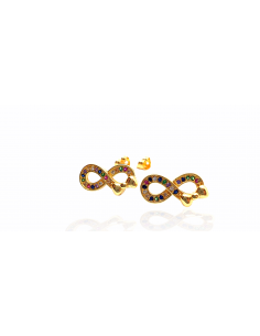 Pendientes Infinito Multicolor