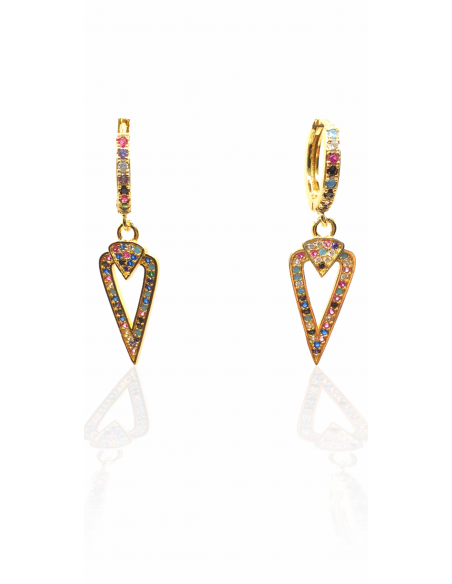 Pendientes Colgante Triángulo