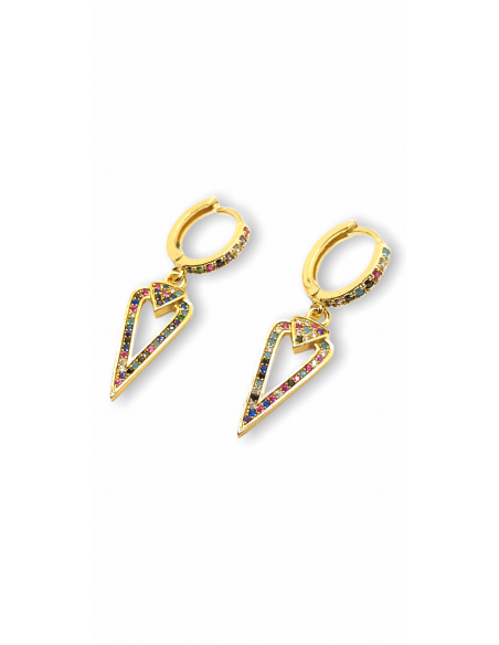 Pendientes Colgante Triángulo
