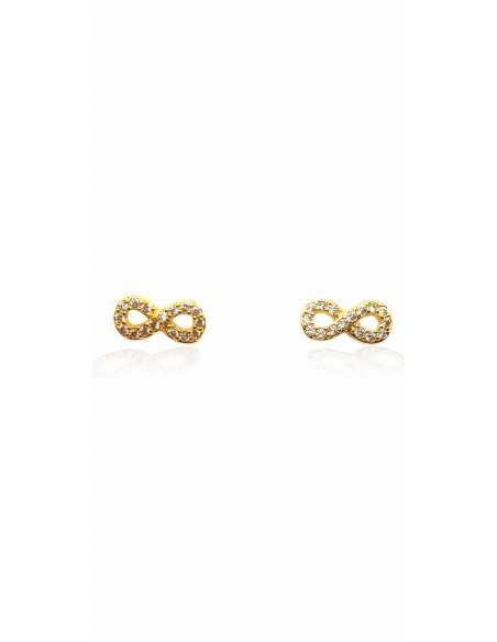 Pendientes Infinito con Circonitas