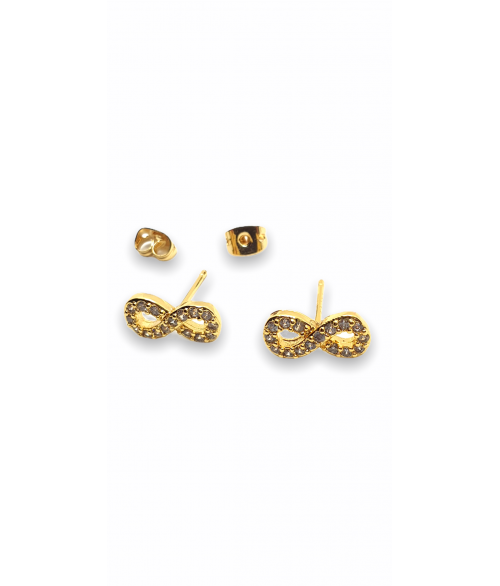 Pendientes Infinito con Circonitas