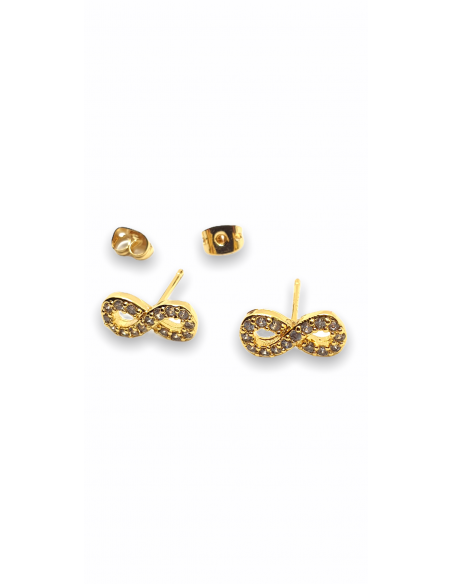 Pendientes Infinito con Circonitas
