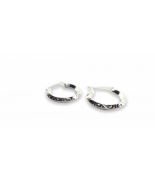 Pendientes Aro de Acero Inox