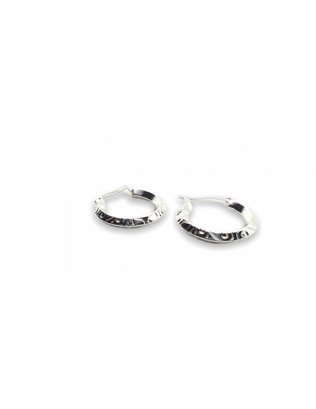 Pendientes Aro de Acero Inox