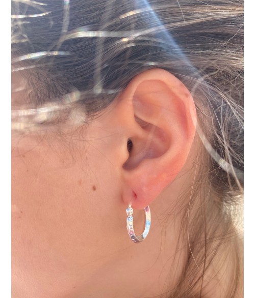 Pendientes Aro de Acero Inox