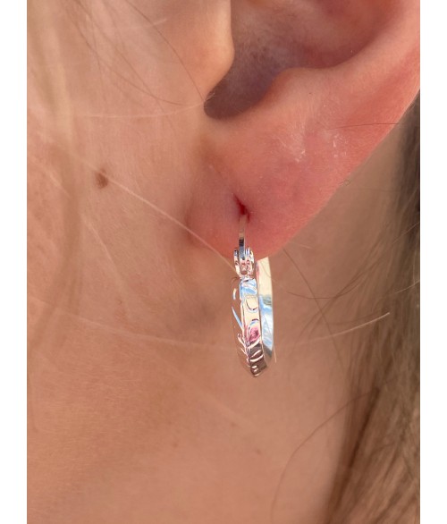 Pendientes Aro de Acero Inox