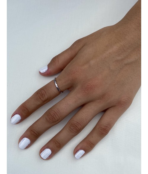 Anillo de Plata Bolas