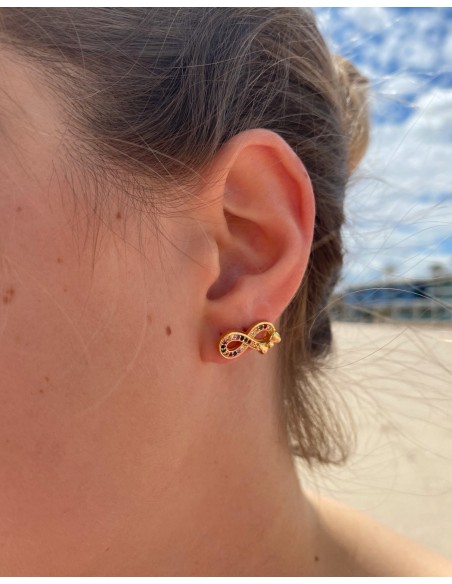 Pendientes Infinito Multicolor
