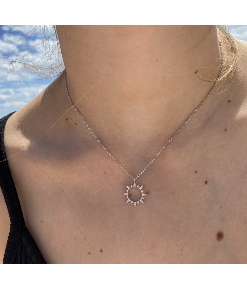 Colgante Sol de Plata