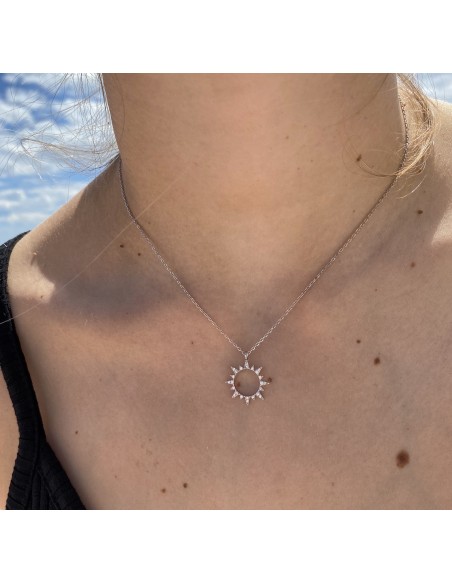 Colgante Sol de Plata