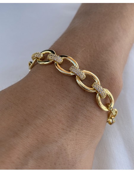 Pulsera Cadena con Piedras