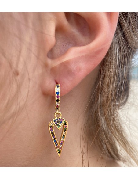 Pendientes Colgante Triángulo