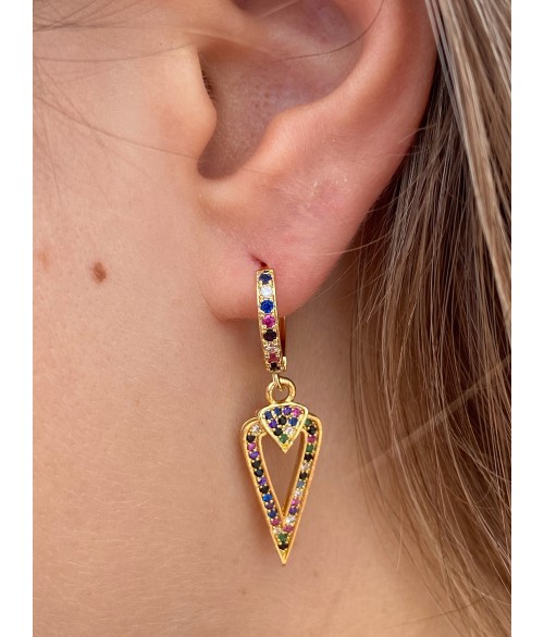 Pendientes Colgante Triángulo