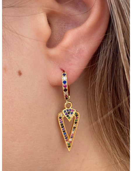 Pendientes Colgante Triángulo