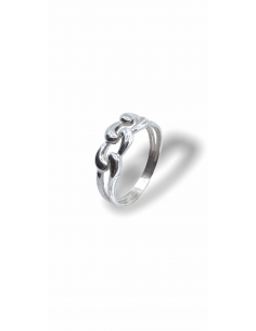 Anillo de Plata Cadena