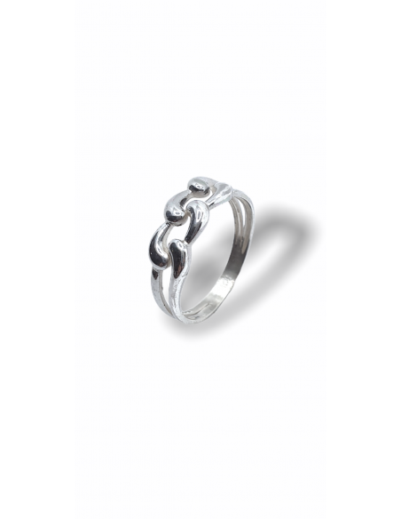 Anillo de Plata Cadena