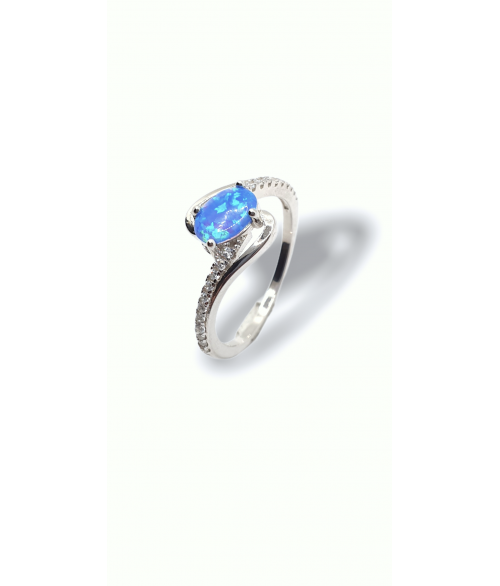Anillo de Plata Ópalo