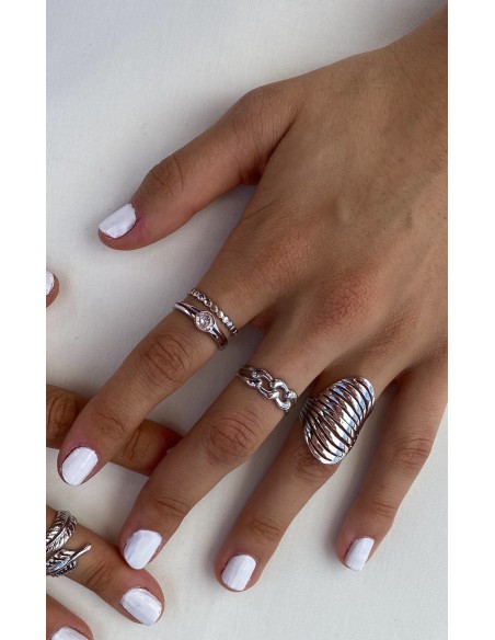 Anillo Lanzadera de Plata