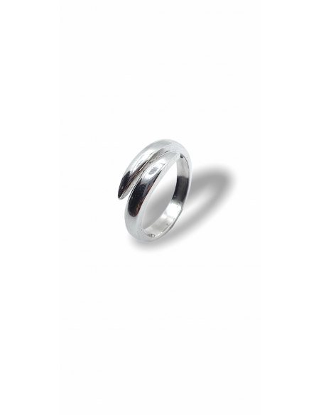 Anillo Doble Ajustable en Plata 1ª Ley