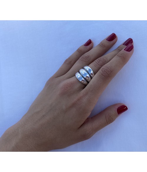 Anillo Gallones de Plata