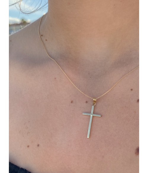 Cruz de Oro 18k