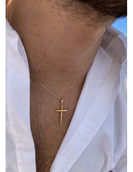 Cruz de Oro 18k