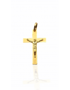 Cruz de Cristo en Oro 18k