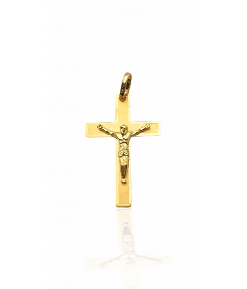 Cruz de Cristo en Oro 18k