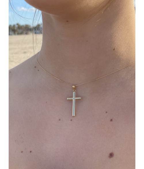 Cruz de Oro 18k Sencilla